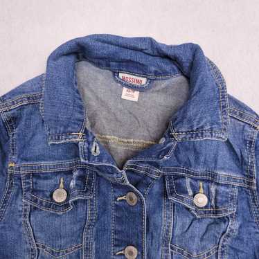 Mossimo Mossimo Casual Button Denim Jean Jacket Wo