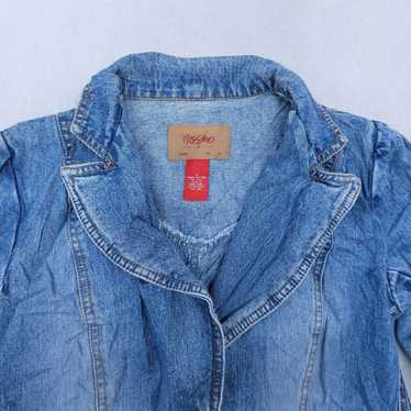 Mossimo Mossimo Casual Button Denim Jean Jacket Wo