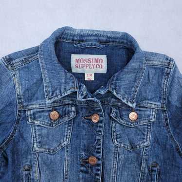 Mossimo Mossimo Button Up Denim Jean Jacket Womens