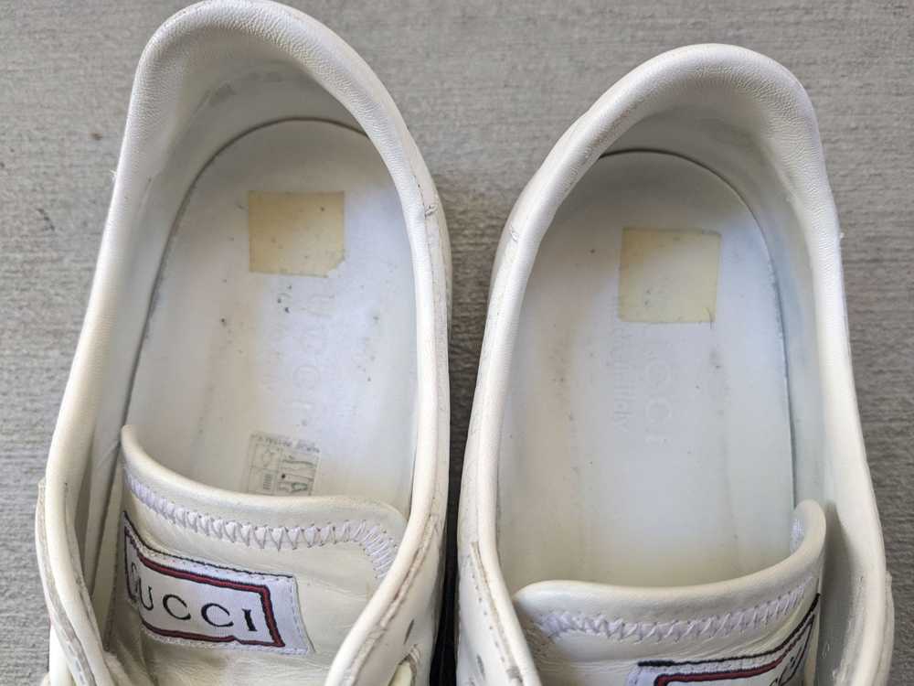 Gucci Gucci Sneakers Monogram White 10.5 Leather … - image 9