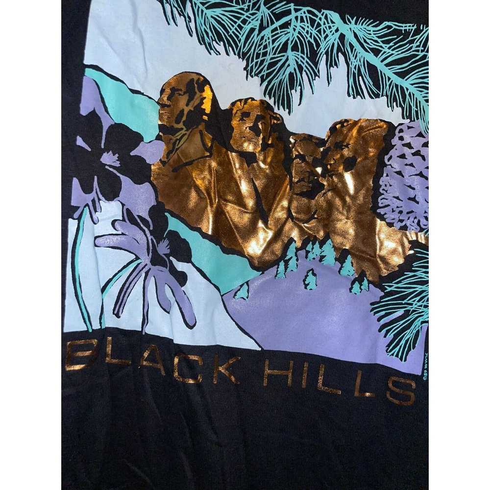 Jerzees 1989 Vintage Jerzees Black Hills Graphic … - image 6