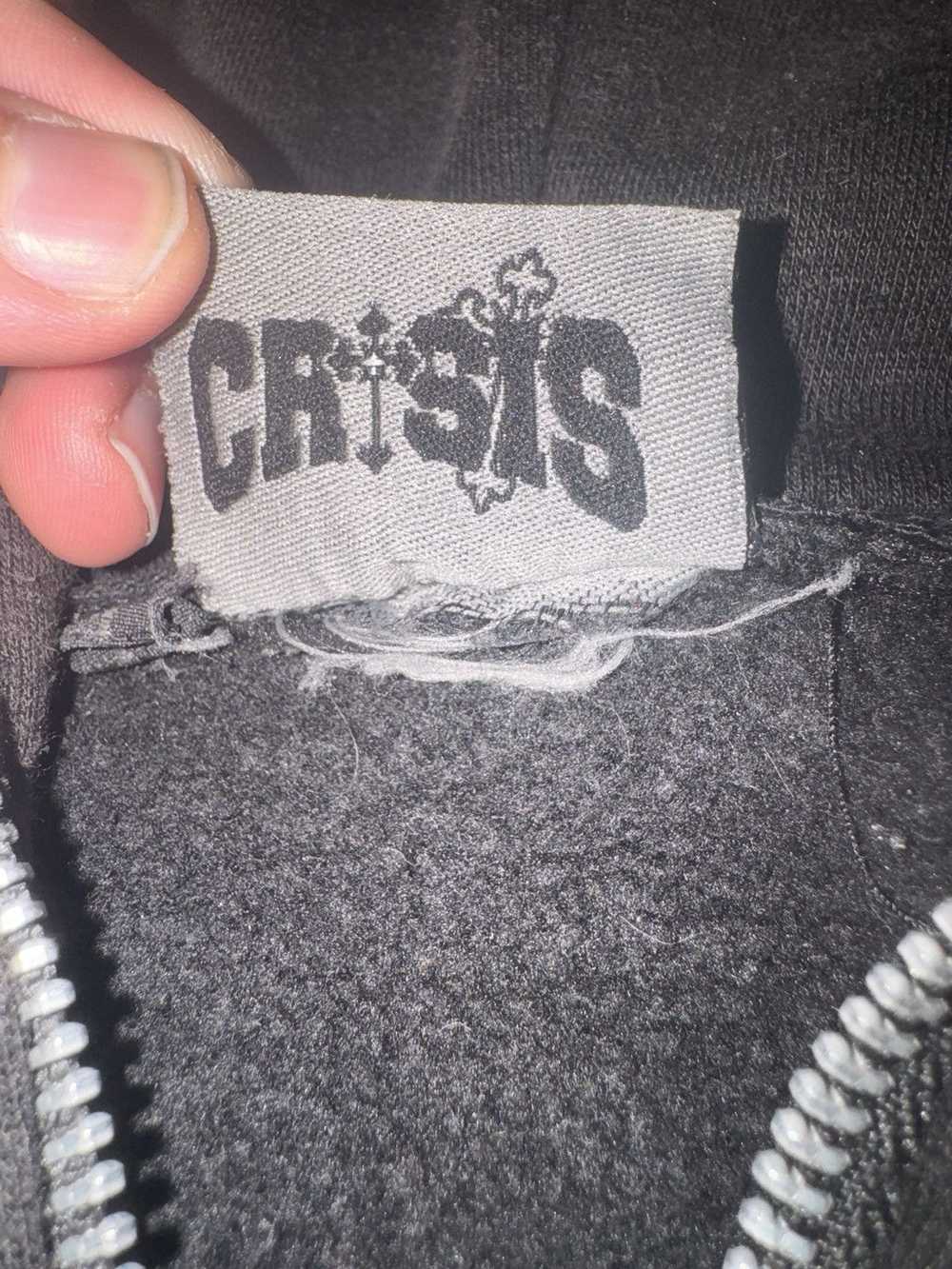 Streetwear Crisis Skull Full Zip Up - image 4