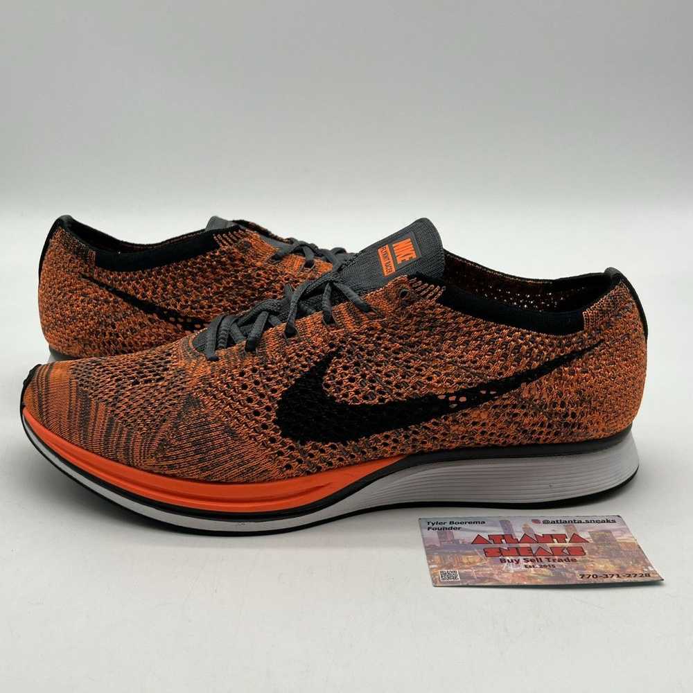 Nike Flyknit racer total orange - image 1