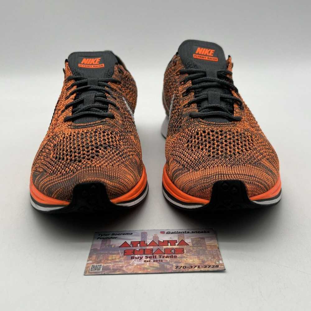 Nike Flyknit racer total orange - image 2