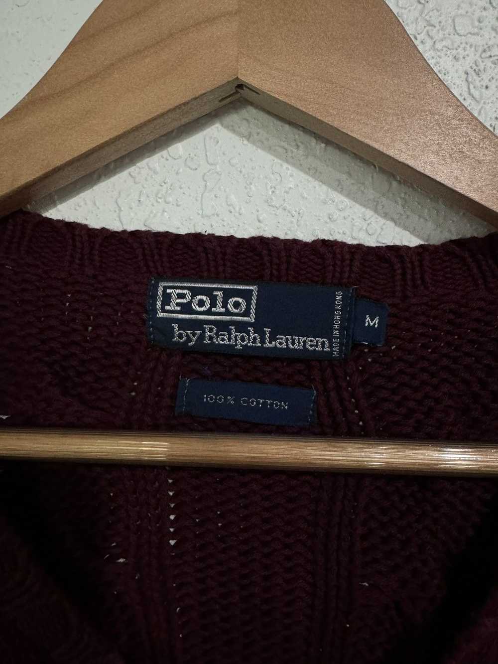 Polo Ralph Lauren Polo Ralph Lauren Chunky Burgun… - image 2