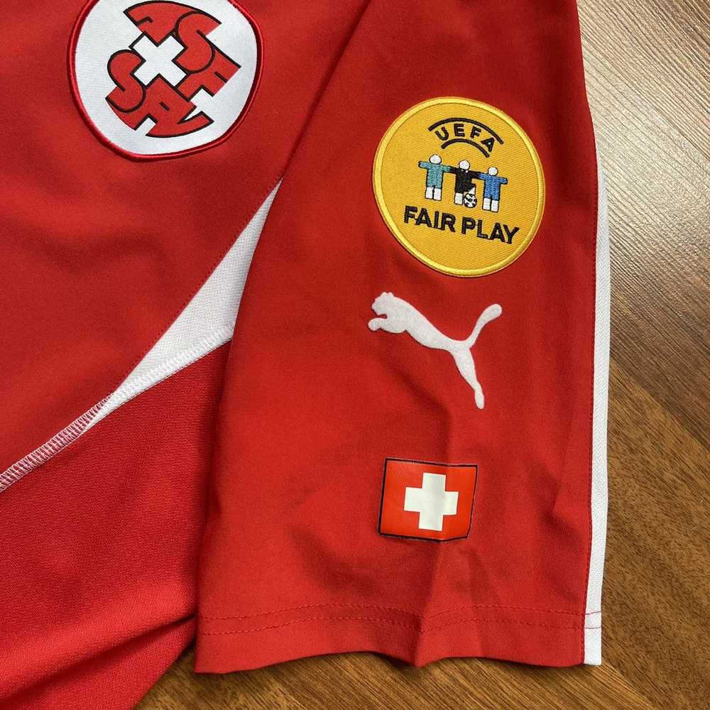 Puma × Soccer Jersey × Vintage SWITZERLAND PUMA 2… - image 8