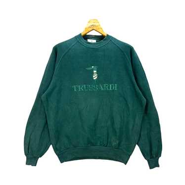 Trussardi × Vintage TRUSSARDI EMBROIDERY BIG LOGO… - image 1