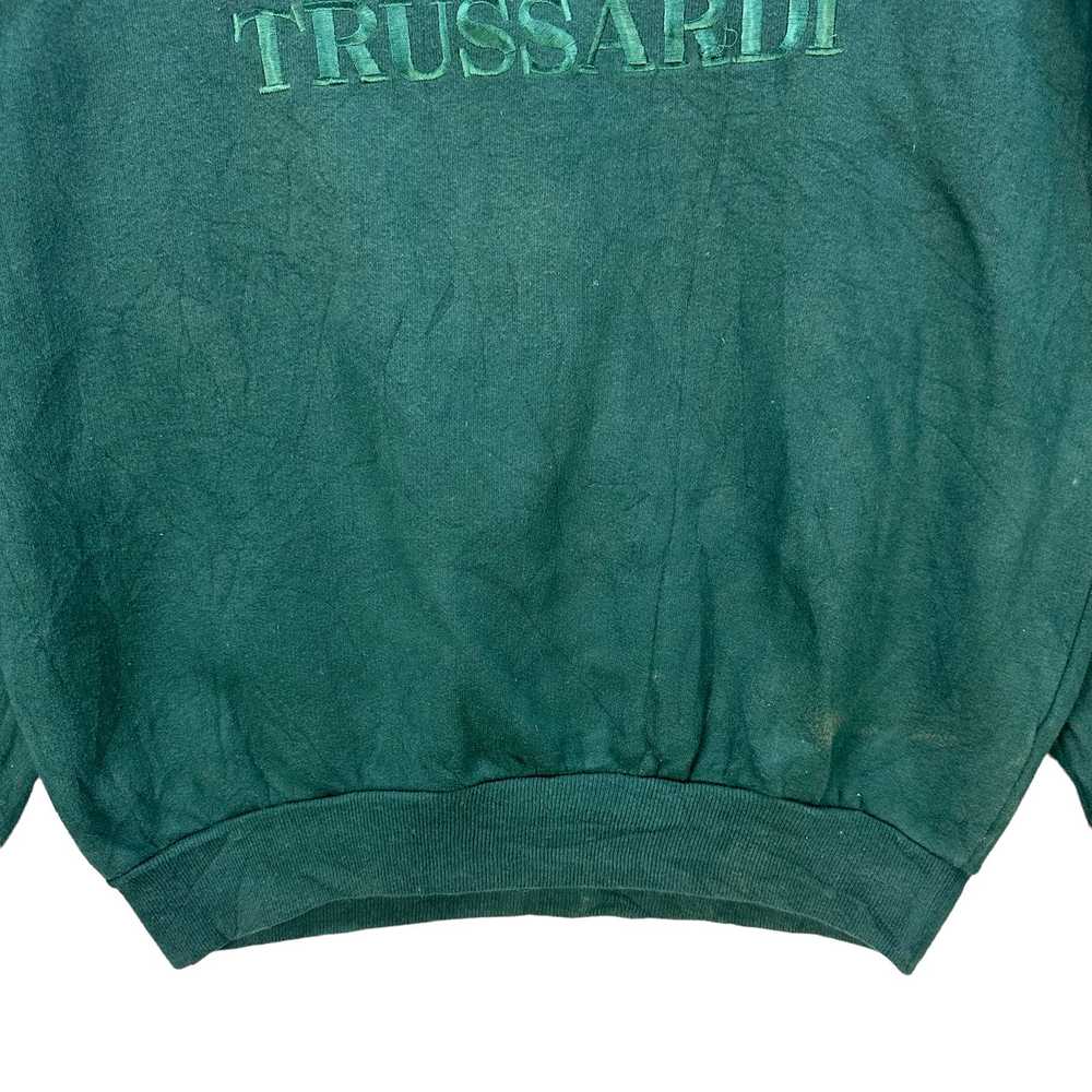 Trussardi × Vintage TRUSSARDI EMBROIDERY BIG LOGO… - image 4