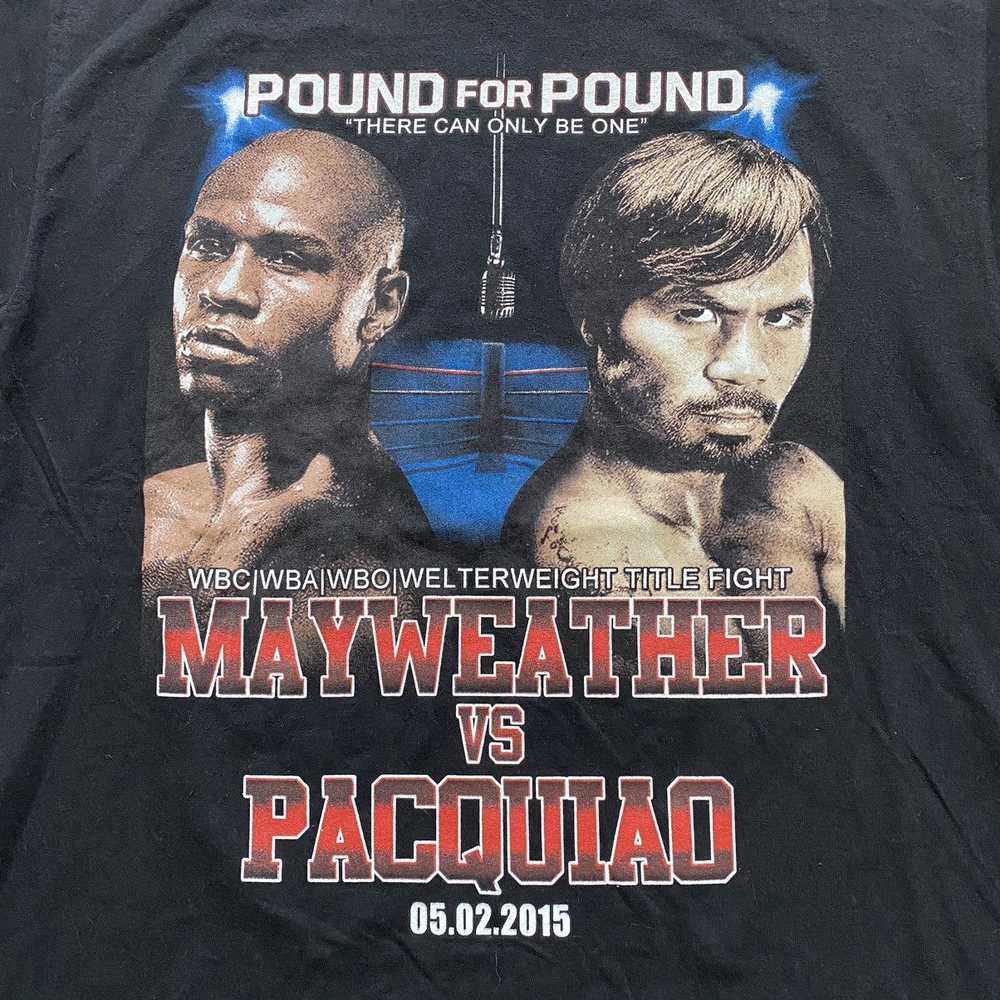 Vintage 2015 Floyd Mayweather vs Manny Pacquiao F… - image 3