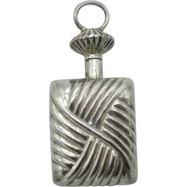 Hotsell Vintage Sterling Silver Small Perfume Scent Purse Pocket Bottle, Monogramed