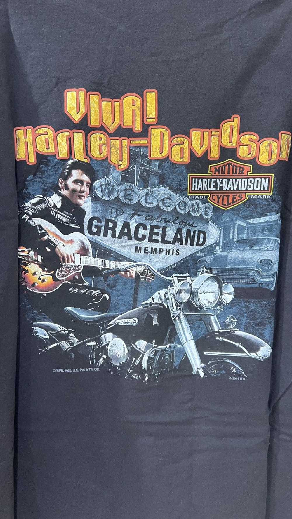 Harley Davidson × Vintage 2014 Elvis Presley Viva… - image 6