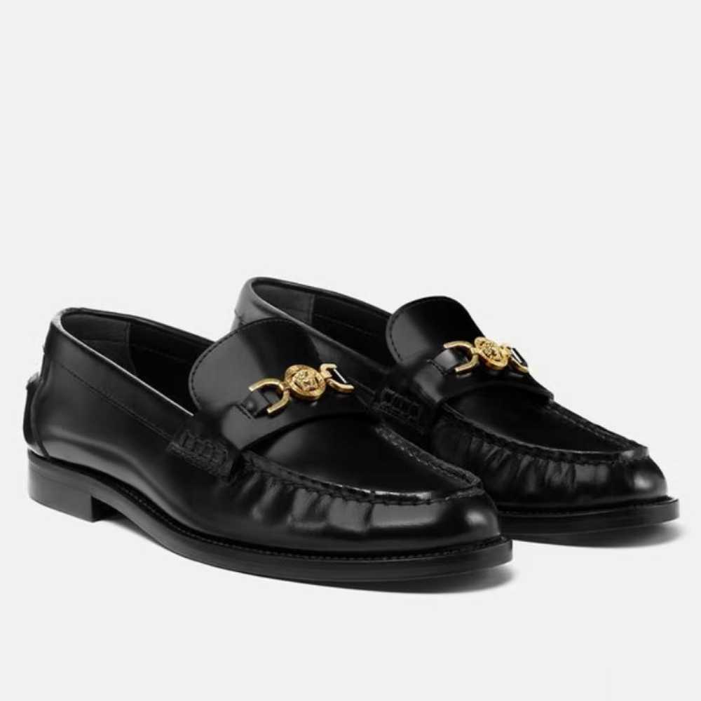 Versace Leather flats - image 2