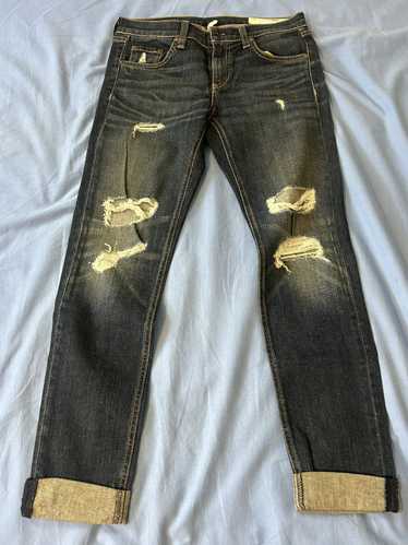 Rag & Bone rag and bone distressed jeans