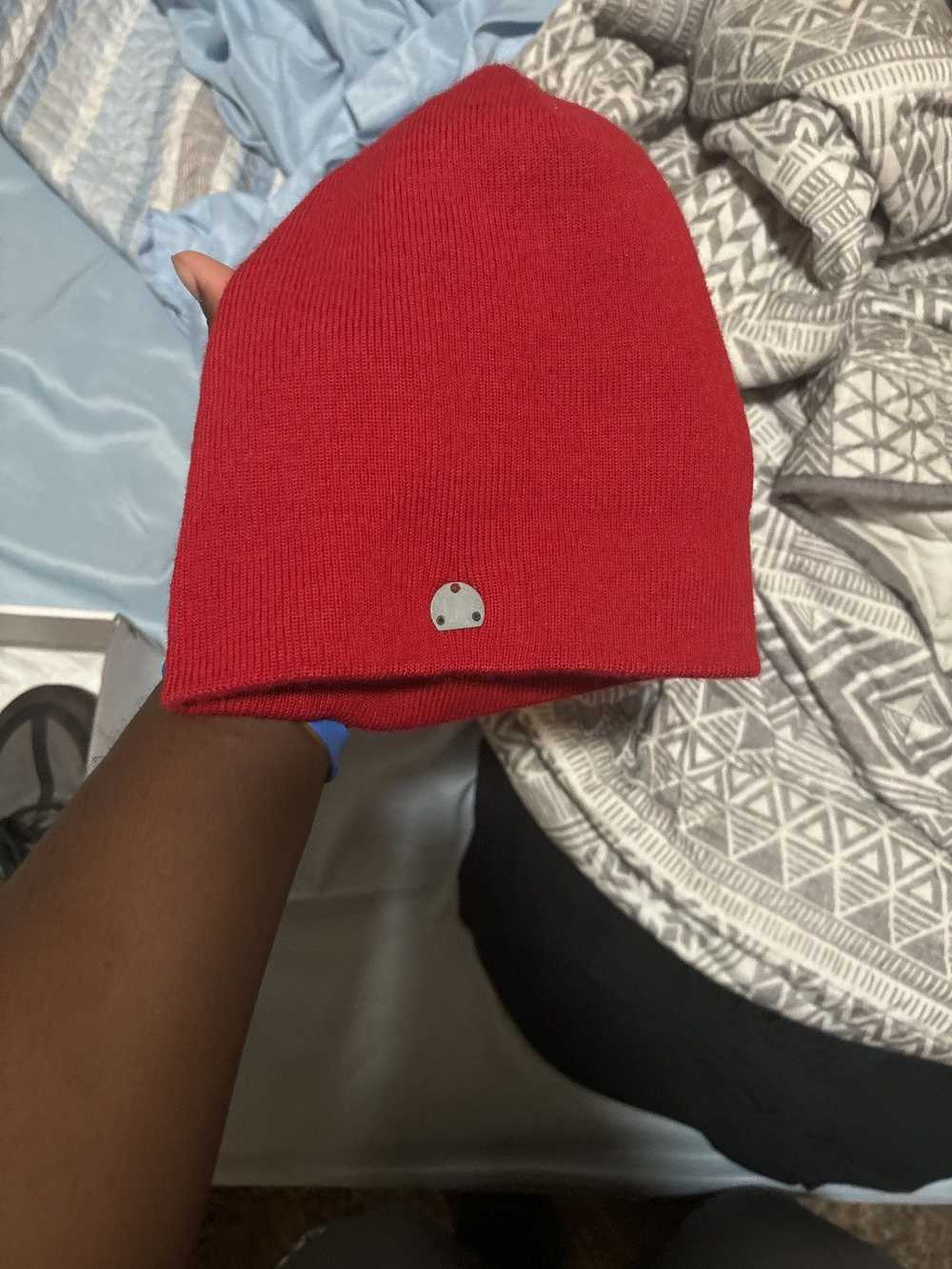 True Religion Red True Religion Logo Beanie - image 2