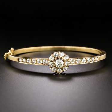 Victorian Diamond Bangle Bracelet