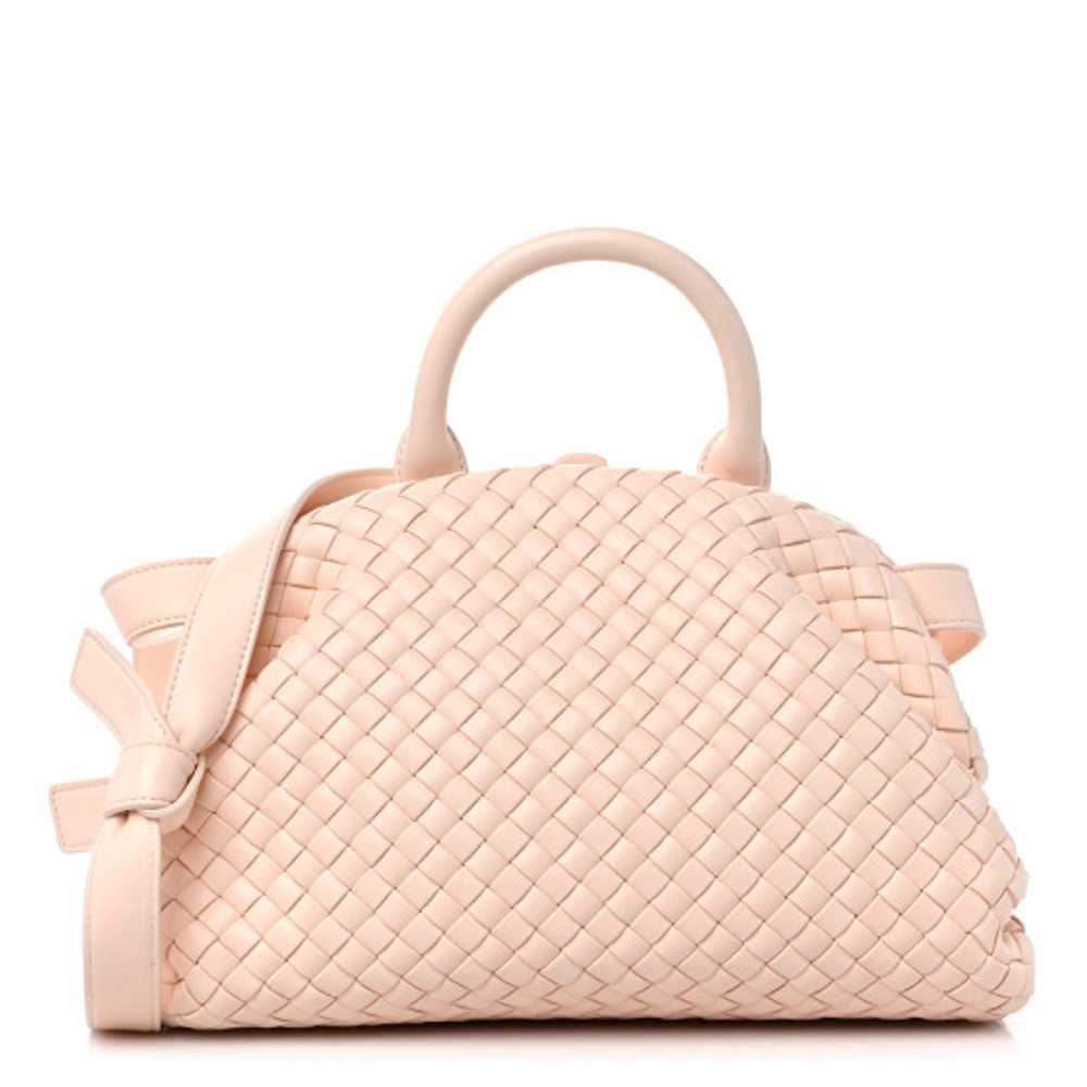 BOTTEGA VENETA Nappa Intreccio Mini Padded Handle… - image 1