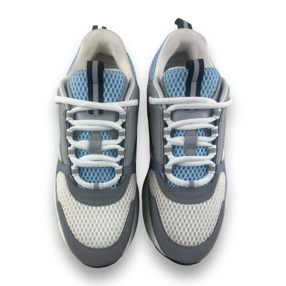 Dior Homme B22 leather low trainers - image 3