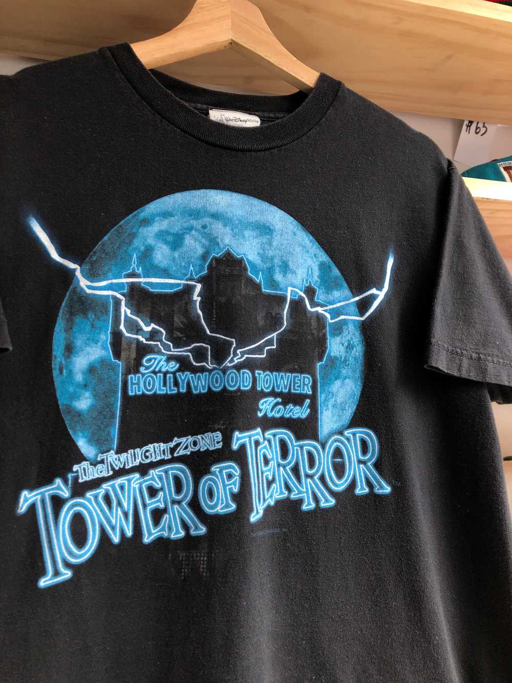 2000’s Disney Tower Of Terror Tee Size Medium - image 2