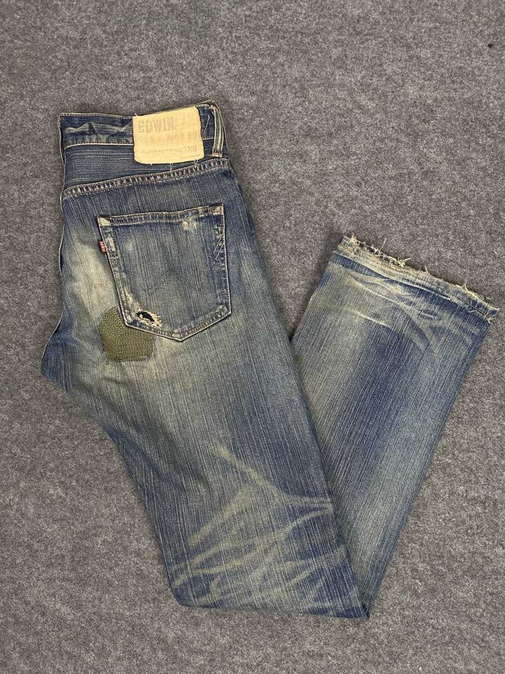 Distressed Denim × Edwin edwin exclusive vintage … - image 2