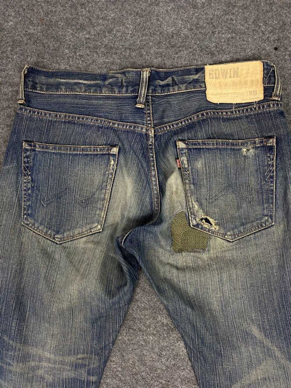 Distressed Denim × Edwin edwin exclusive vintage … - image 3