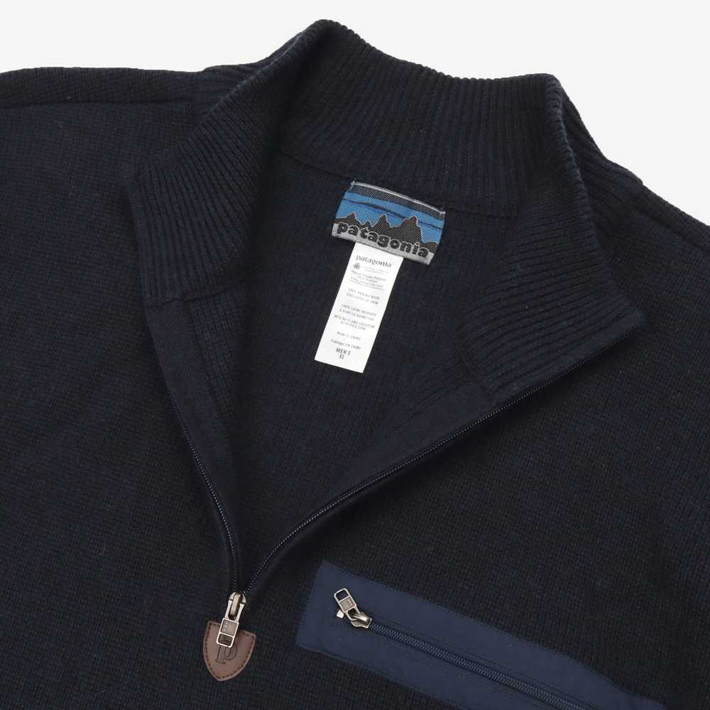 Patagonia Quarter Zip Wool Pullover - image 3