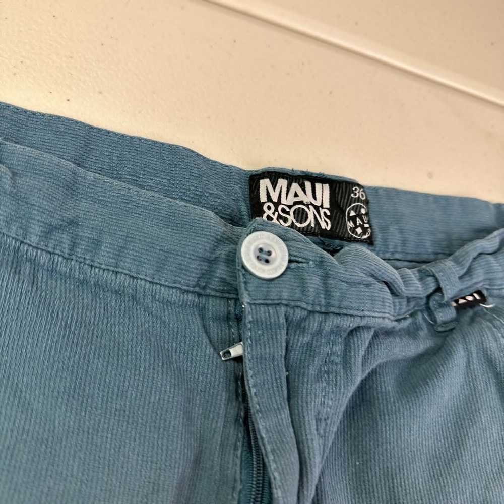 Maui And Sons Maui And Sons Blue Shorts Adult Siz… - image 6