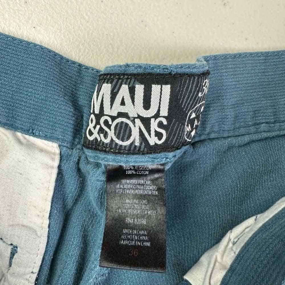 Maui And Sons Maui And Sons Blue Shorts Adult Siz… - image 7