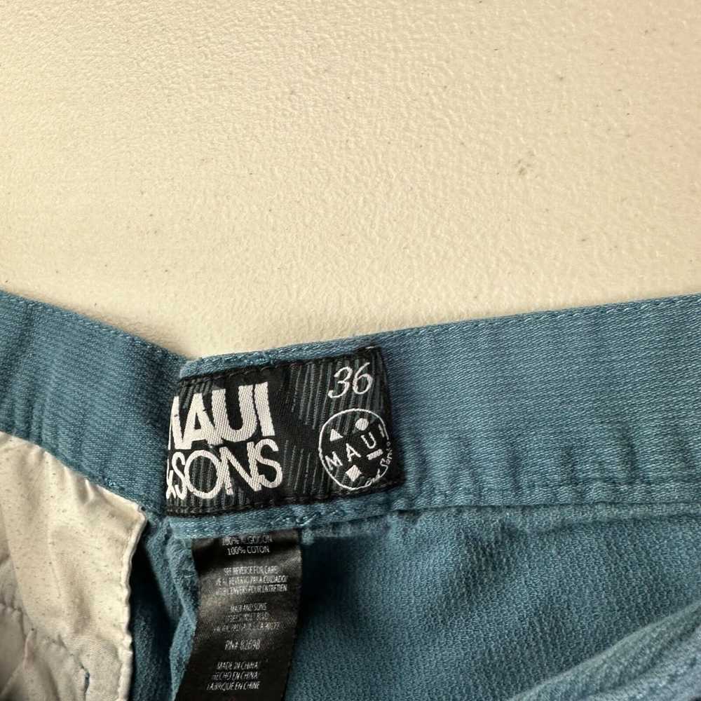 Maui And Sons Maui And Sons Blue Shorts Adult Siz… - image 8