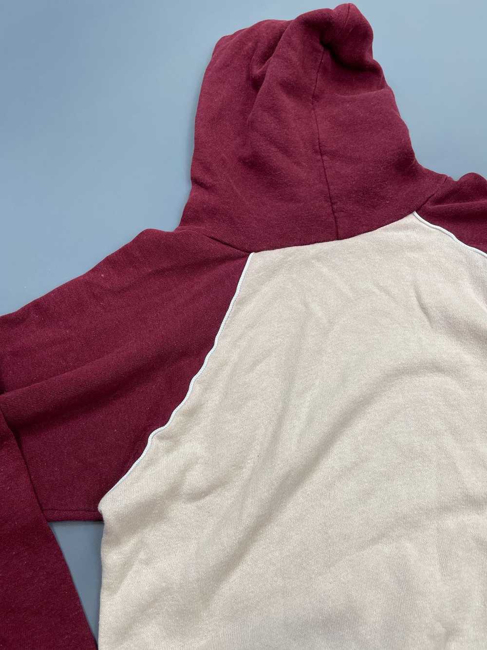 RARE! COLORBLOCK HOODED PULLOVER SWEATSHIRT KANGA… - image 5