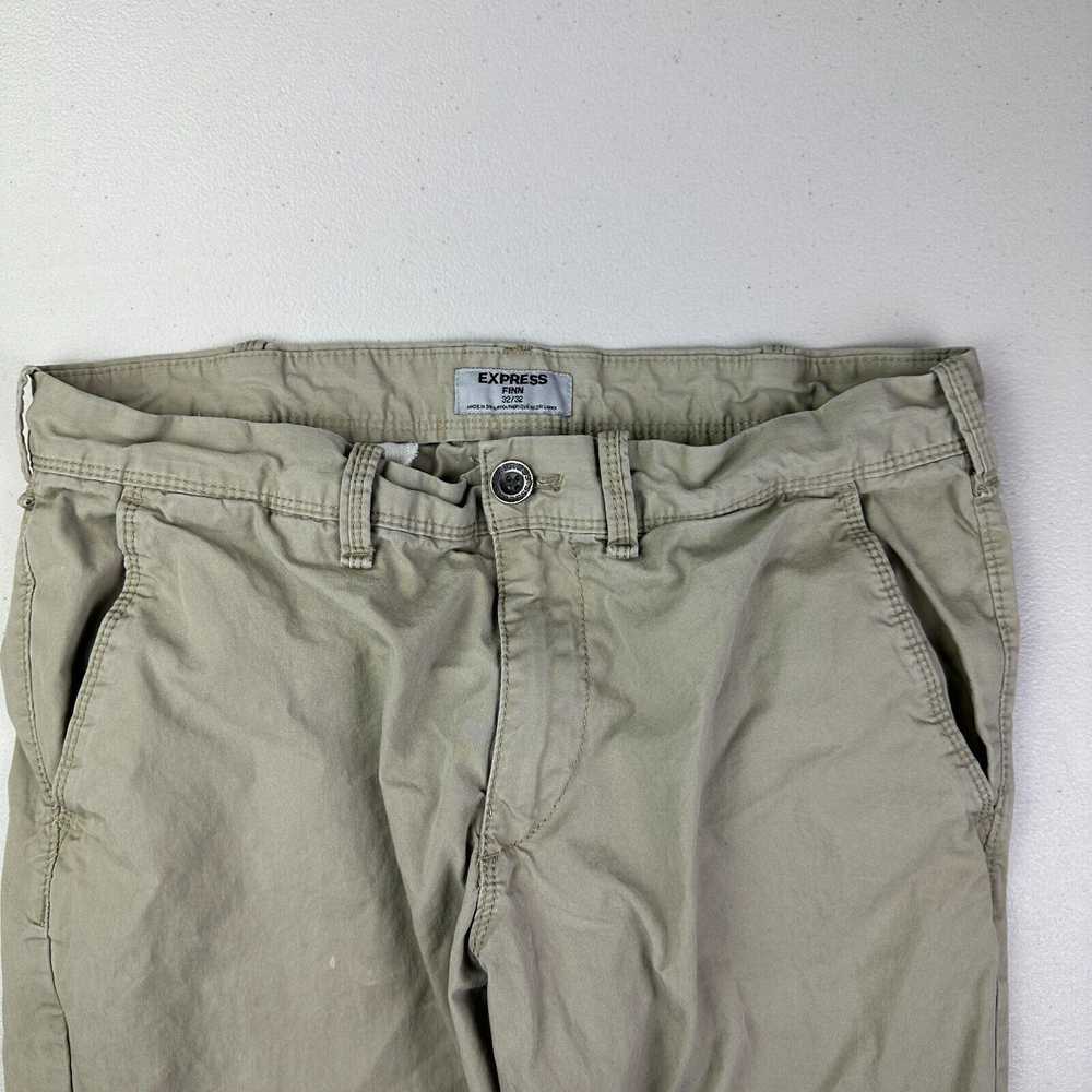 Express Express Mens 32x32 Cotton Tan Camel Khaki… - image 5