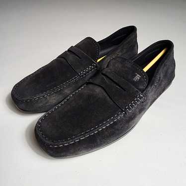 Tod's Mocassino City Gommino Suede Leather Driving