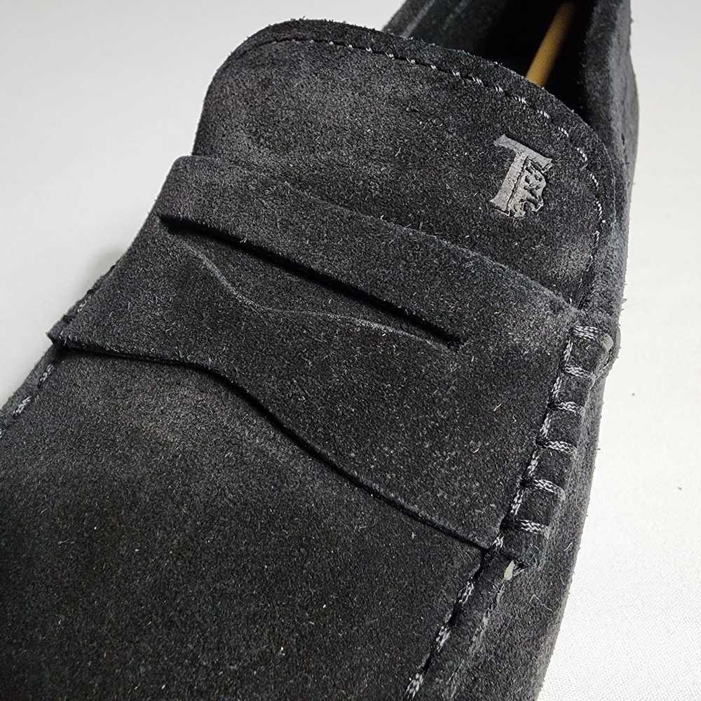 Tod's Mocassino City Gommino Suede Leather Drivin… - image 5