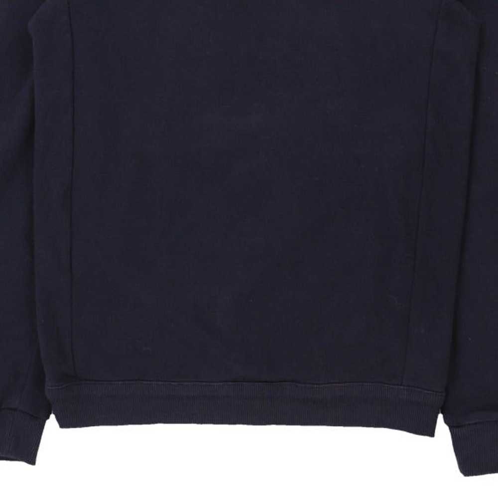 Armani Exchange 1/4 Zip - Small Navy Cotton Blend - image 6