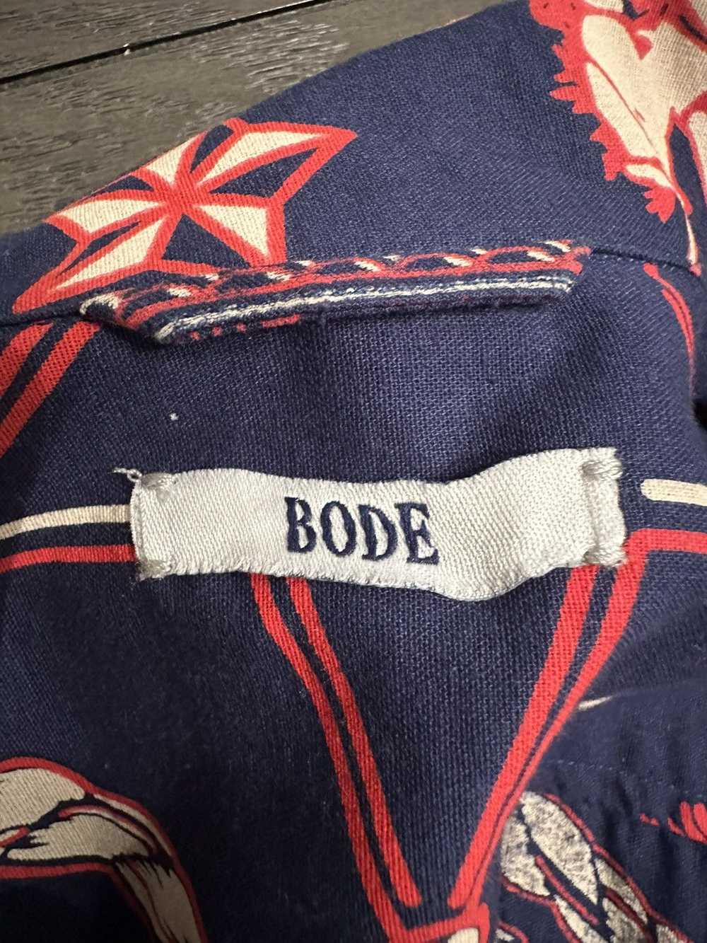 Bode Western Cowboy Themed Button up - image 8