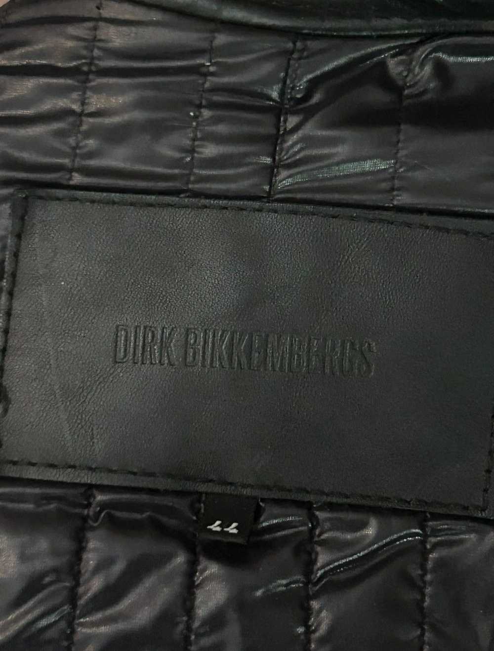 Dirk Bikkembergs 90’s Dirk Bikkemberg Leather Jac… - image 4