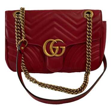 Gucci Gg Marmont Flap leather crossbody bag - image 1