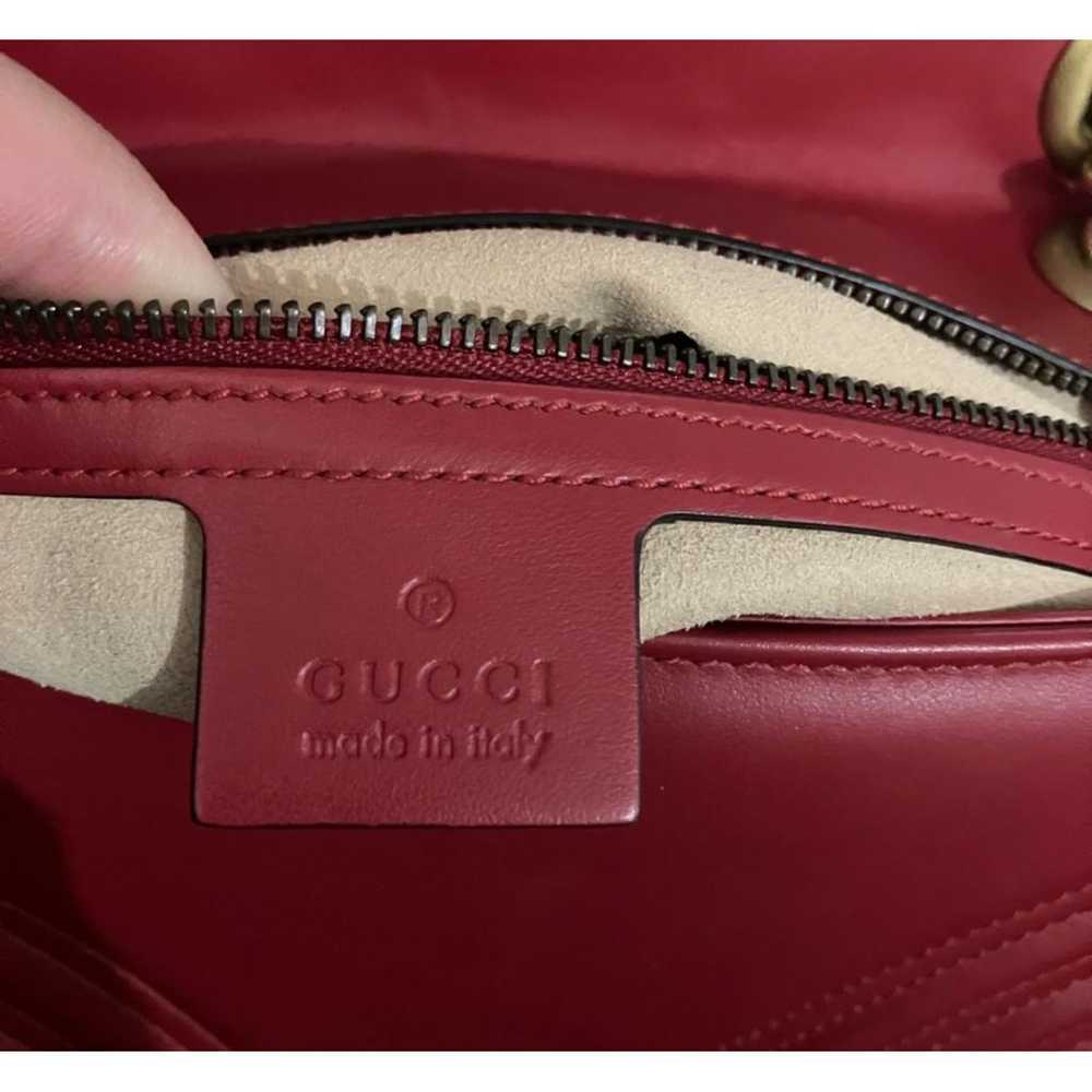 Gucci Gg Marmont Flap leather crossbody bag - image 8