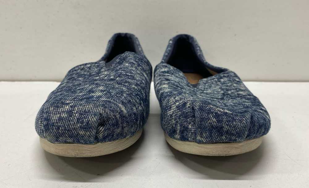 Toms Blue Slip-On Shoes Size 7.5 - image 2