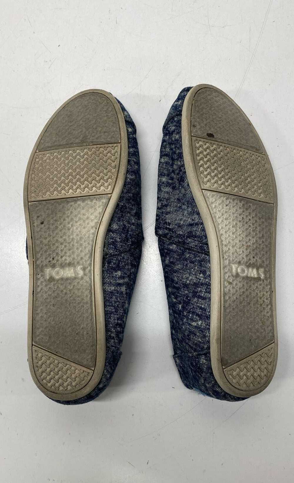 Toms Blue Slip-On Shoes Size 7.5 - image 6