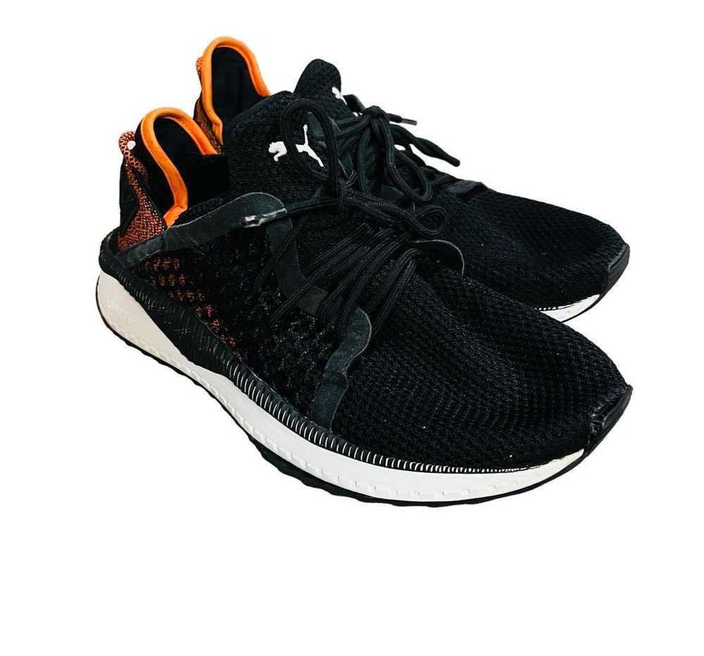 Puma PUMA IGNITE NETFIT TSUGI BLACK/ORANGE SNEAKE… - image 1