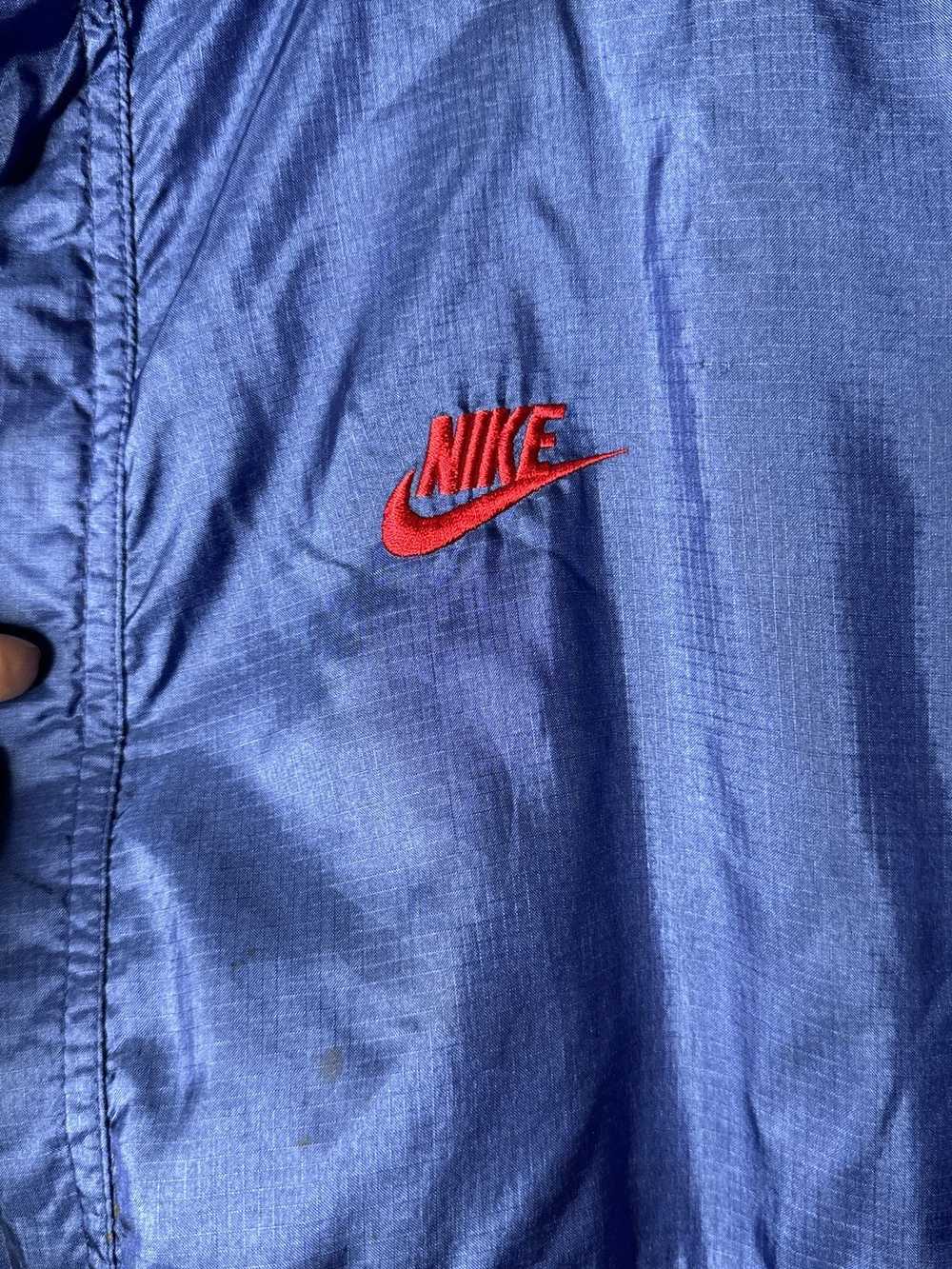 Nike × Vintage Vintage Nike 1/2 Zip Nylon Windbre… - image 6