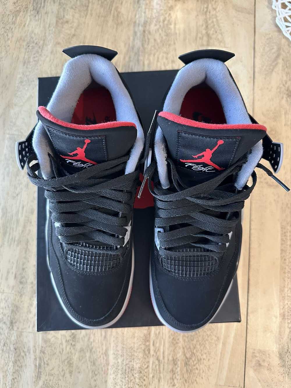 Jordan Brand × Nike Jordan 4 Retro Bred - image 1