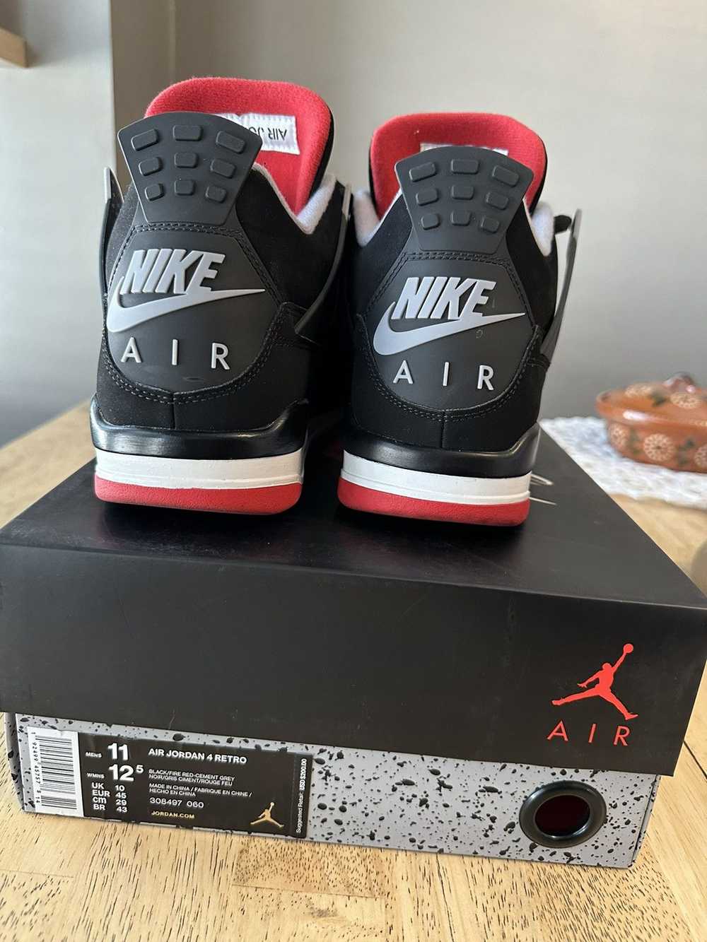 Jordan Brand × Nike Jordan 4 Retro Bred - image 6