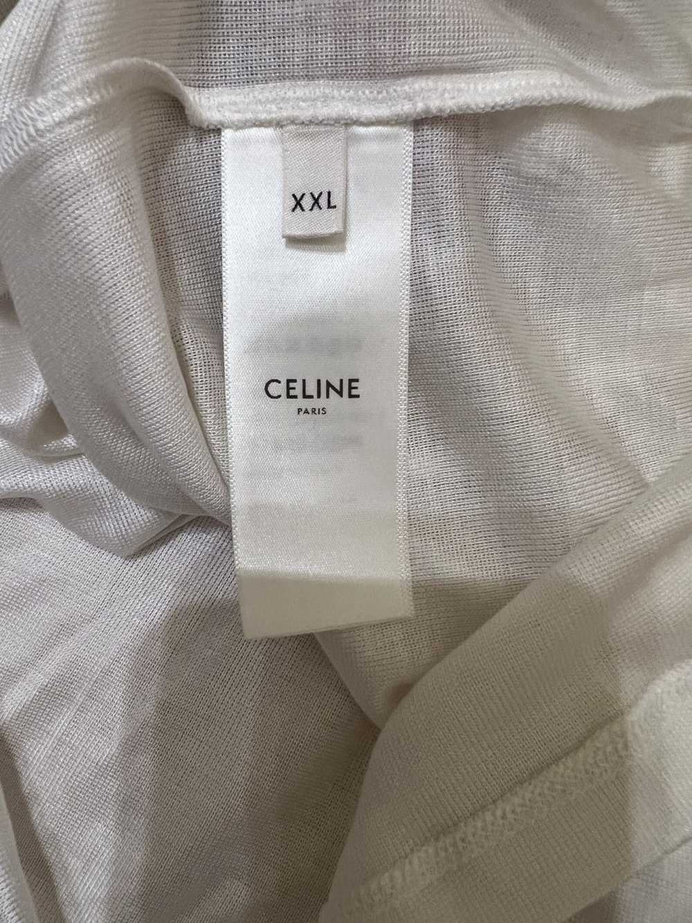 Celine × Hedi Slimane SS20 runaway SILK tank top - image 8