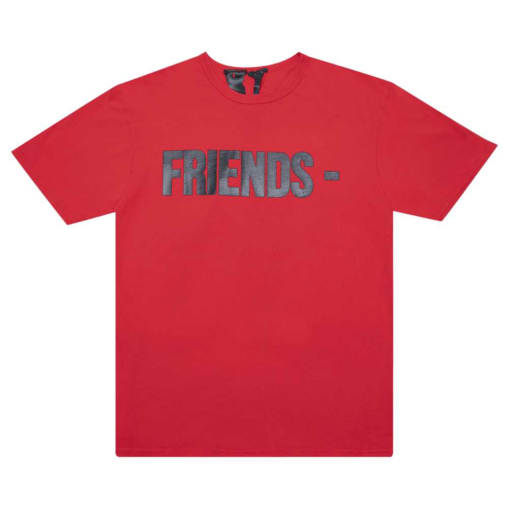 Vlone Vlone Friends T-Shirt Red/Black - image 1