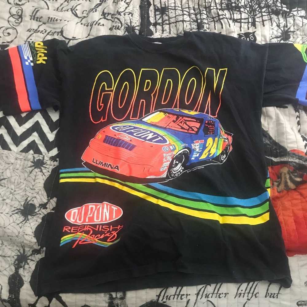 Vintage 90s Jeff Gordon #24 Dupont Chevy "Hangin'… - image 1