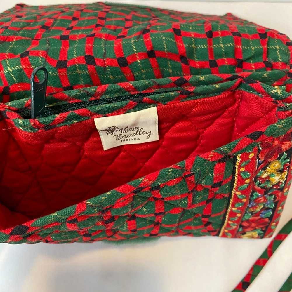 Vintage Vera Bradley Holiday Christmas crossbody … - image 4