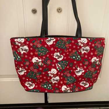 Vintage christmas tote bag - image 1