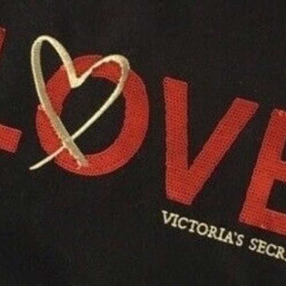 Victorias Secret Valentine’s Love Sequin Tote Vin… - image 2