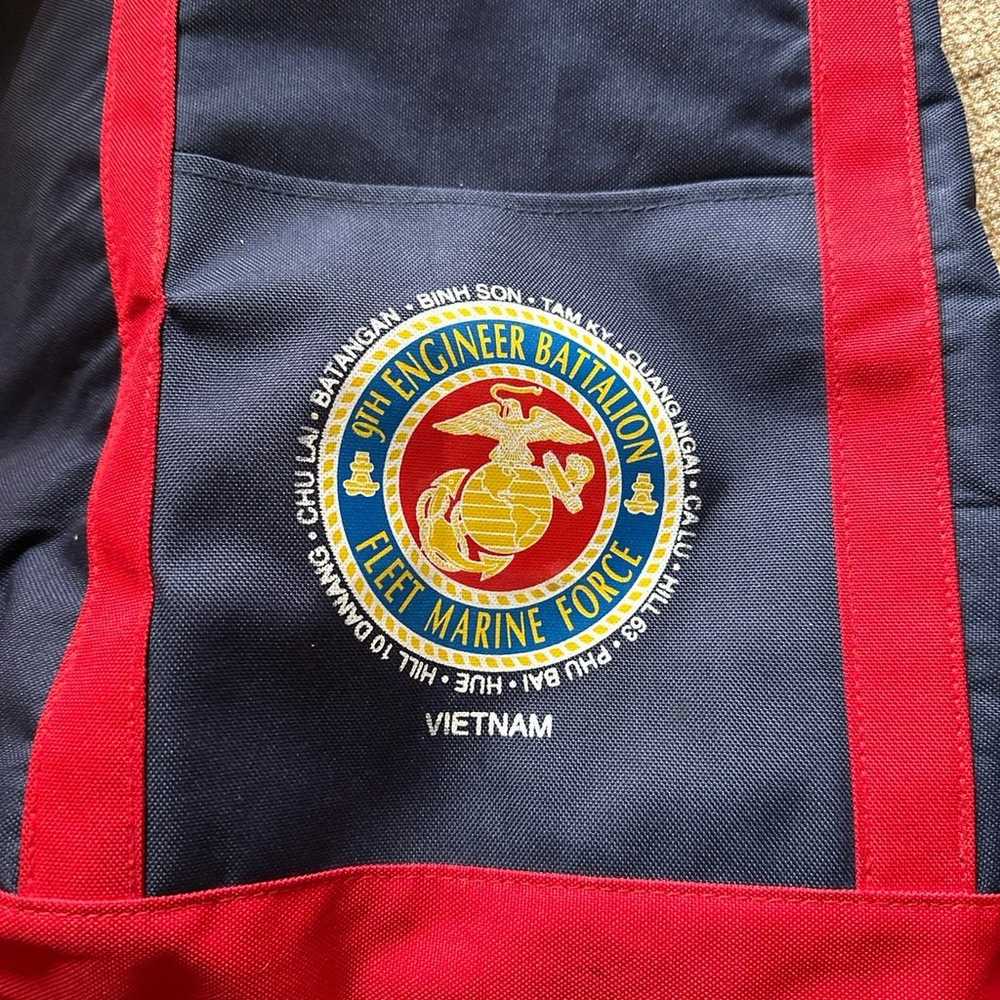 Vintage USMC VIETNAM TOTE BAG - image 1